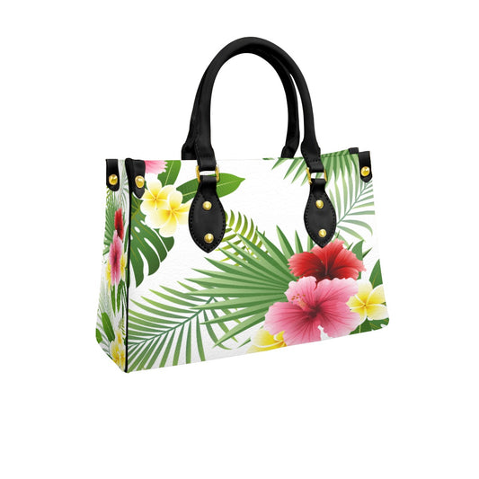Women's Tote Bag With Black Handle