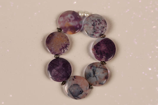 Natural Amethyst Bracelet